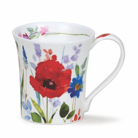Dunoon Wild Garden Poppy Mug